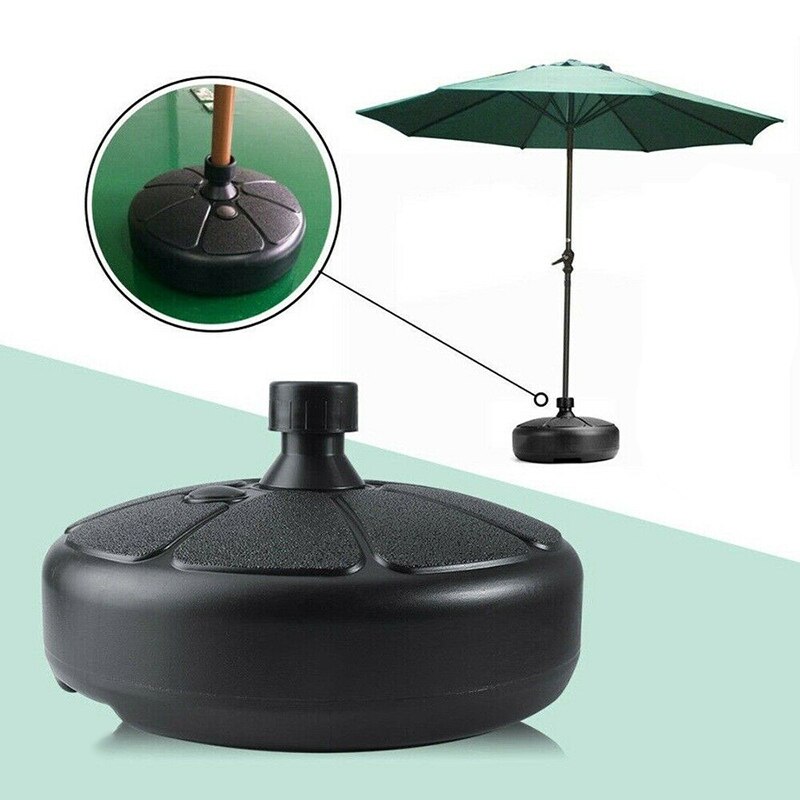 Outdoor Parasol Center Column Base Surface Parasol Plastic Base Beach Umbrella Round Base Outdoor Parasol accessories