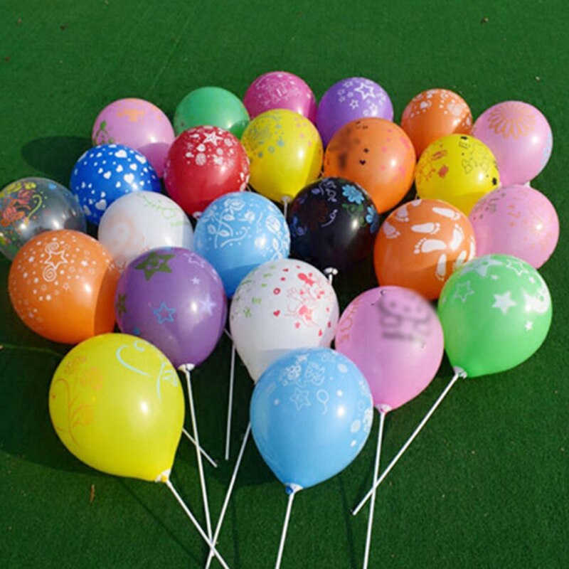 Toyzhijia 10 stuks latex bedrukte ballonnen feest bruiloft verjaardag kinderspeelgoed 12 inch