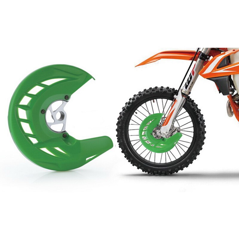 Moottoripyörän etujarrulevyn suojus ktm 125 150 250 300 450: Vihreä