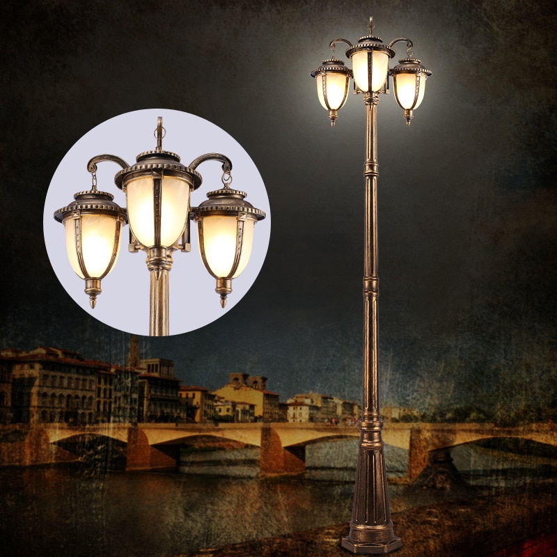 Waterproof Led Street Light Yard Outdoor Lamp Industrial Garden Square Highway Area Parking Lighting Garden park LED Road lamp