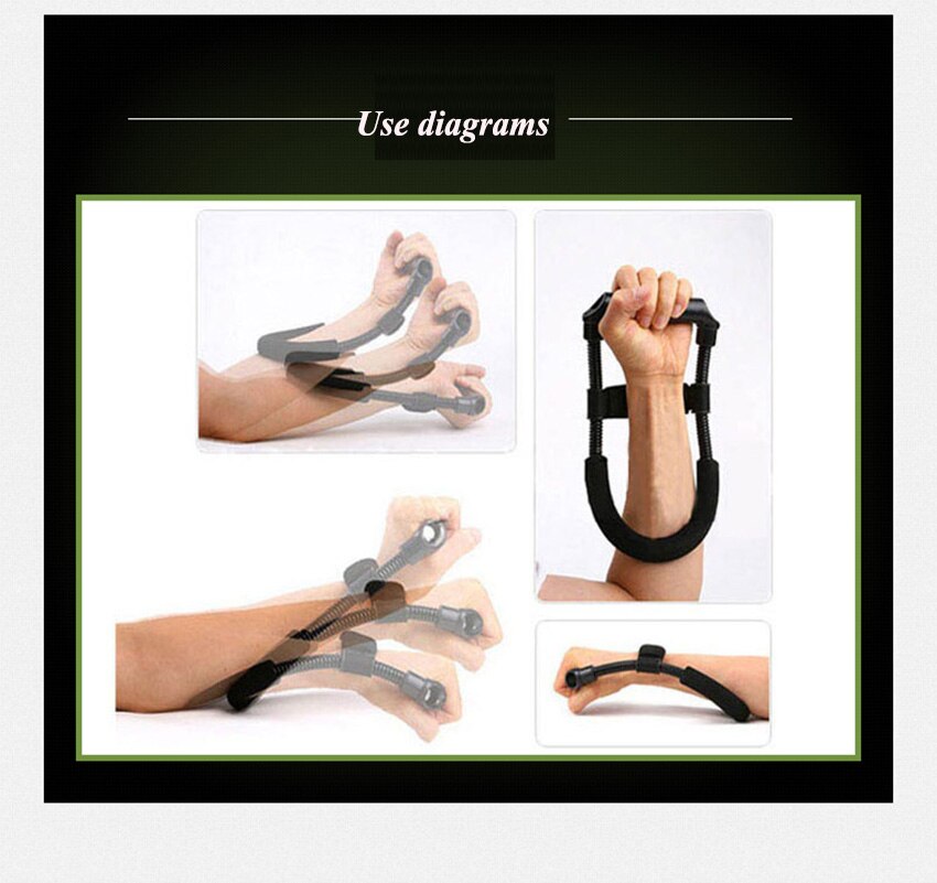 Grip Wrist Strength Forearm Hand Grip Strength Trainer Strength Training Instrument Fitness Muscle Strength Fitness Equipment
