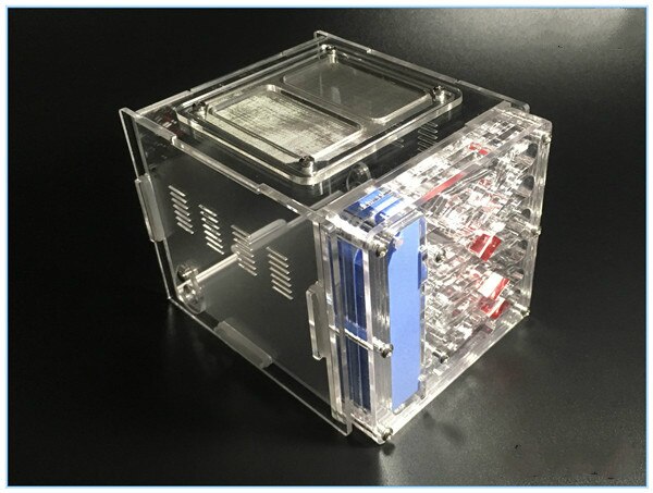 acrylic ant nest replacement ant workshop bionic mini ants farm house ant farm: Gray