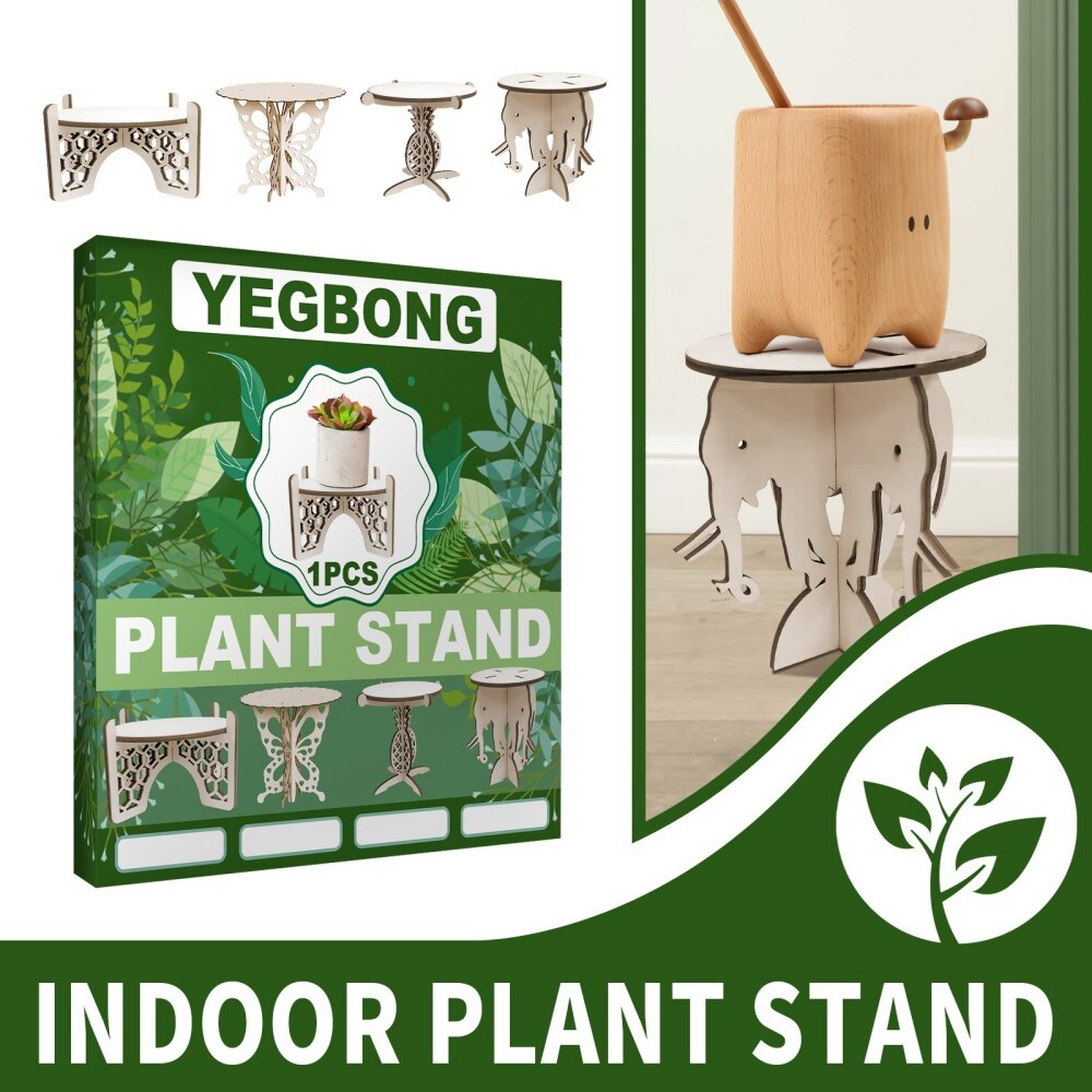 Bamboo Plant Stand Wood Plant Stand Small Plant Stand Indoor Plant Stand Plant Holder Plant Stand for Indoor Plants