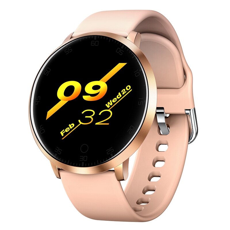 K12 Smart Watch Heart Rate Tracker Fitness Tracker Sport Smart Bracelet Watches Blood Pressure Pedometer Sleep Tracker: Pink