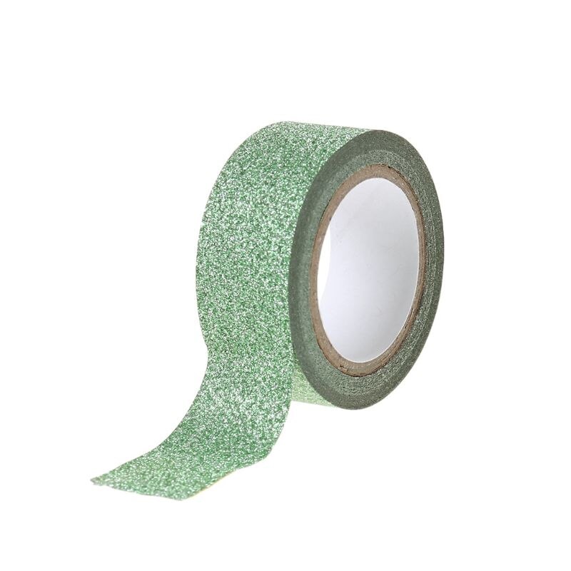 OOTDTY Gymnastic Tape Rhythmic Gymnastics Decoration Holographic RG Prismatic Glitter Tape Hoops Stick