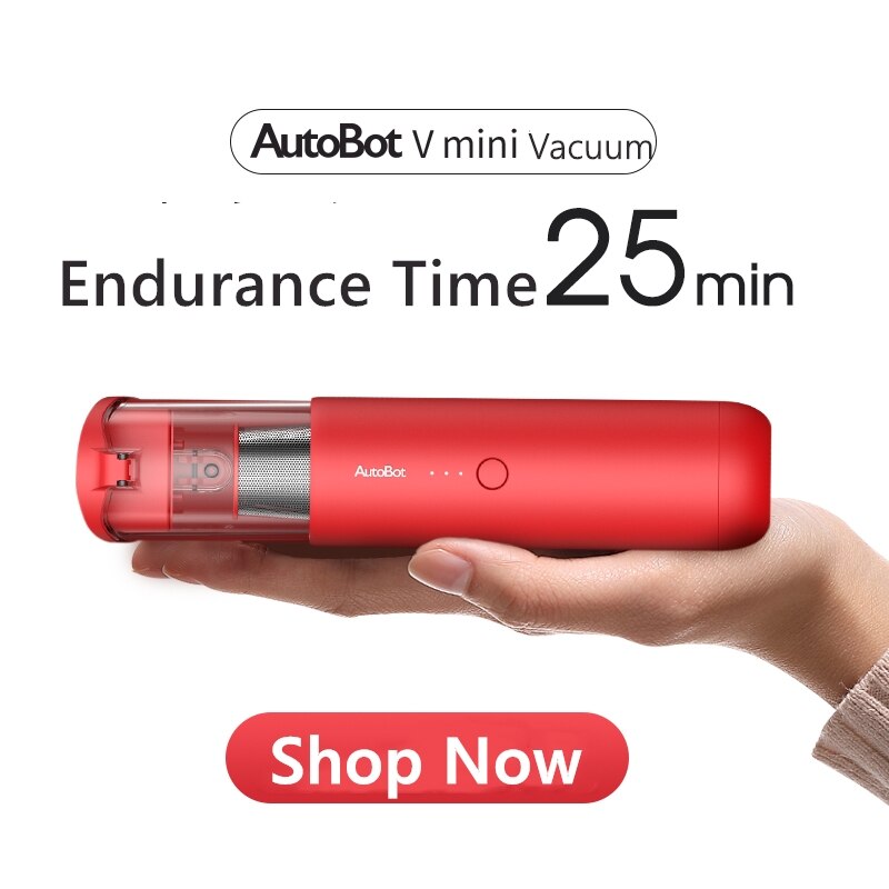 AutoBot Vmini Handheld Vacuum Cleaner Cordless & P... – Vicedeal