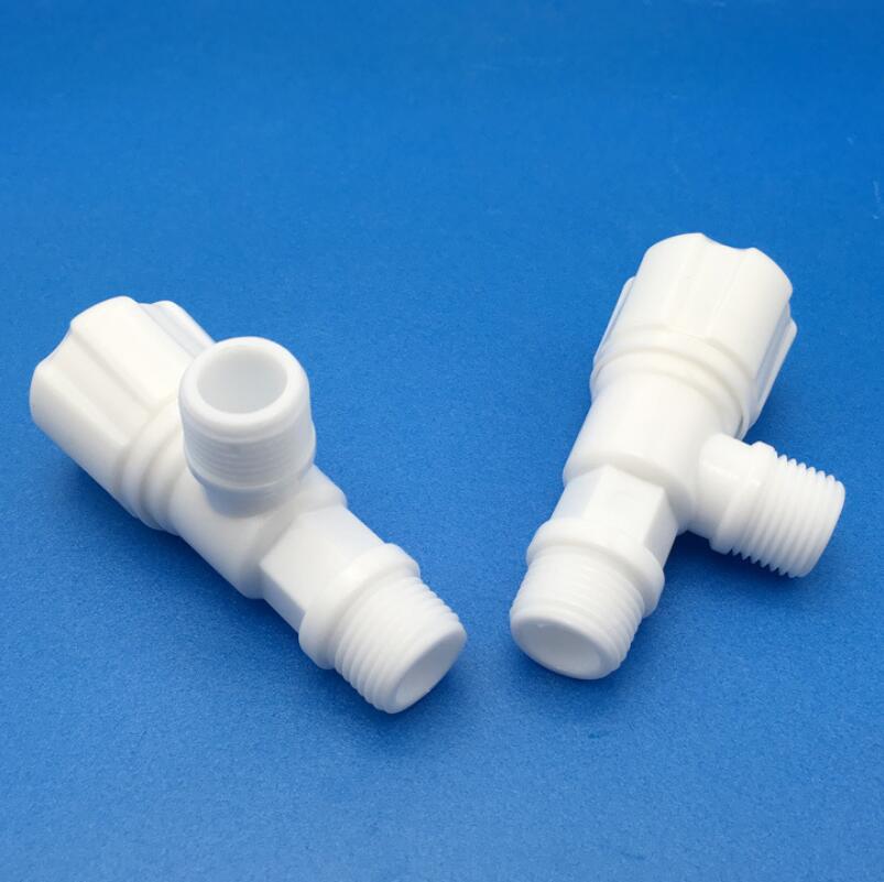 POM Plastic Triangle Valve Ceramic Spool High Temperature Resistant Triangular Valve Switch