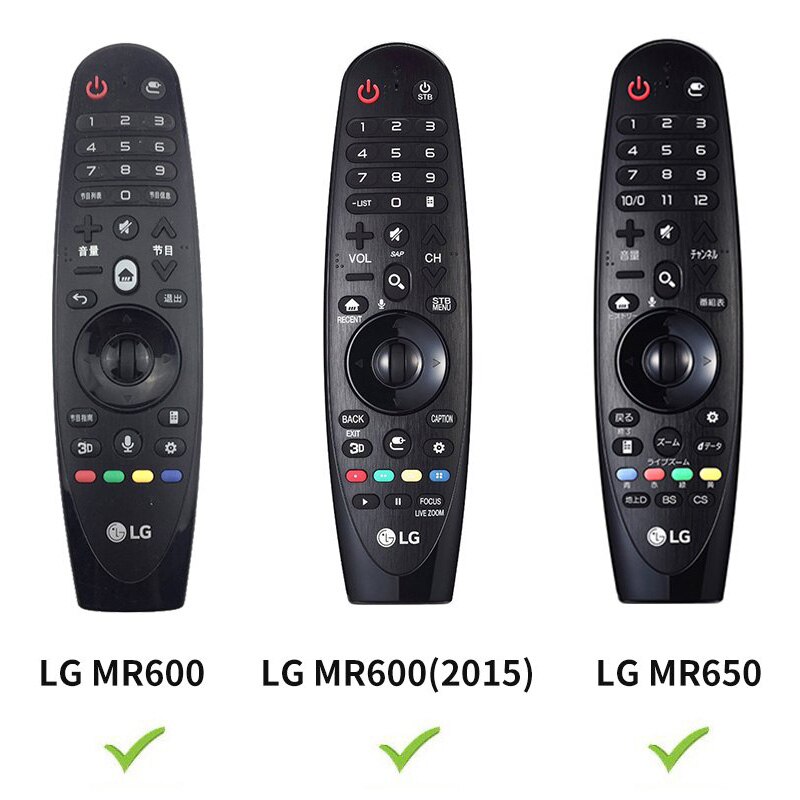 For LG Smart TV AN-MR600 AN-MR650 AN-MR18BA MR19BA MR20GA Remote Control Silicone Protective Covers with Lanyard