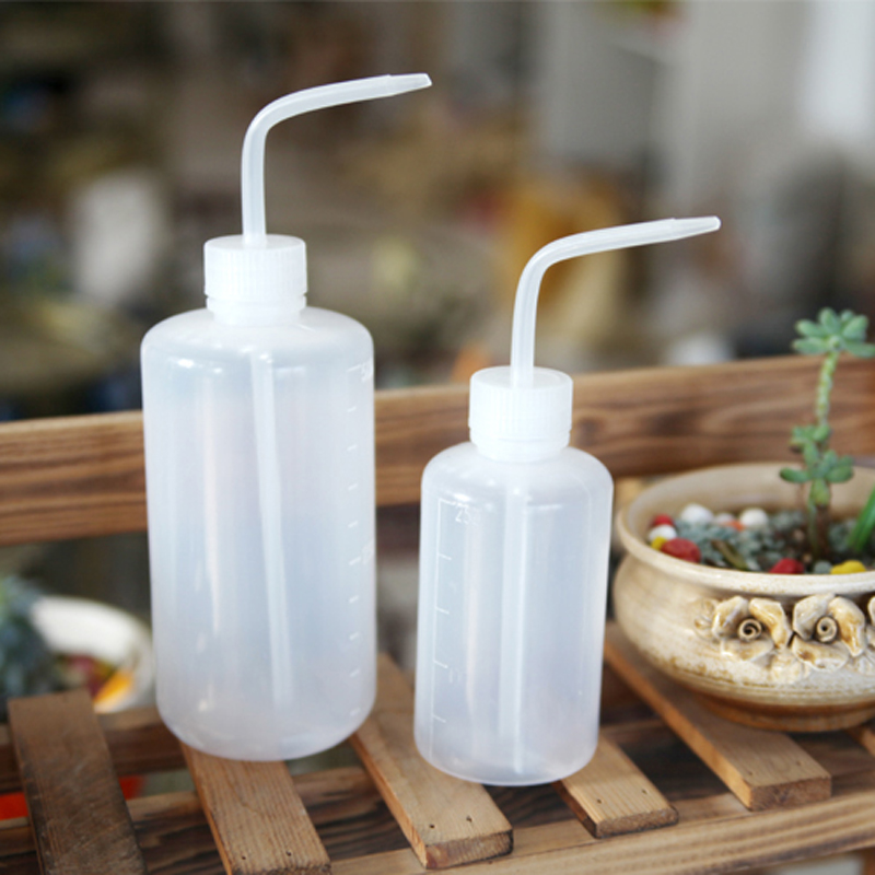 250/500ml quetschen Gießkanne Sukkulenten Spezielle Pflanze Blume quetschen Flaschen Mit Lange Düse Wasser Schnabel Gießen Wasserkocher versorgung