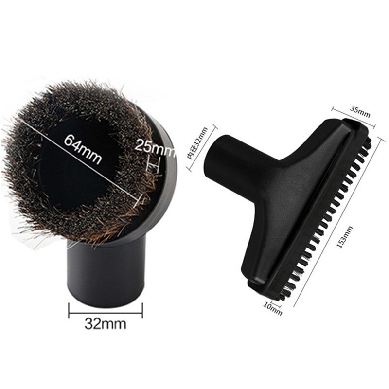 Cleaner Brush Head Suction Tips Nozzle Adapter Swivel Head Attachment Kits Vacuum Cleaner Accessories 6Pcs