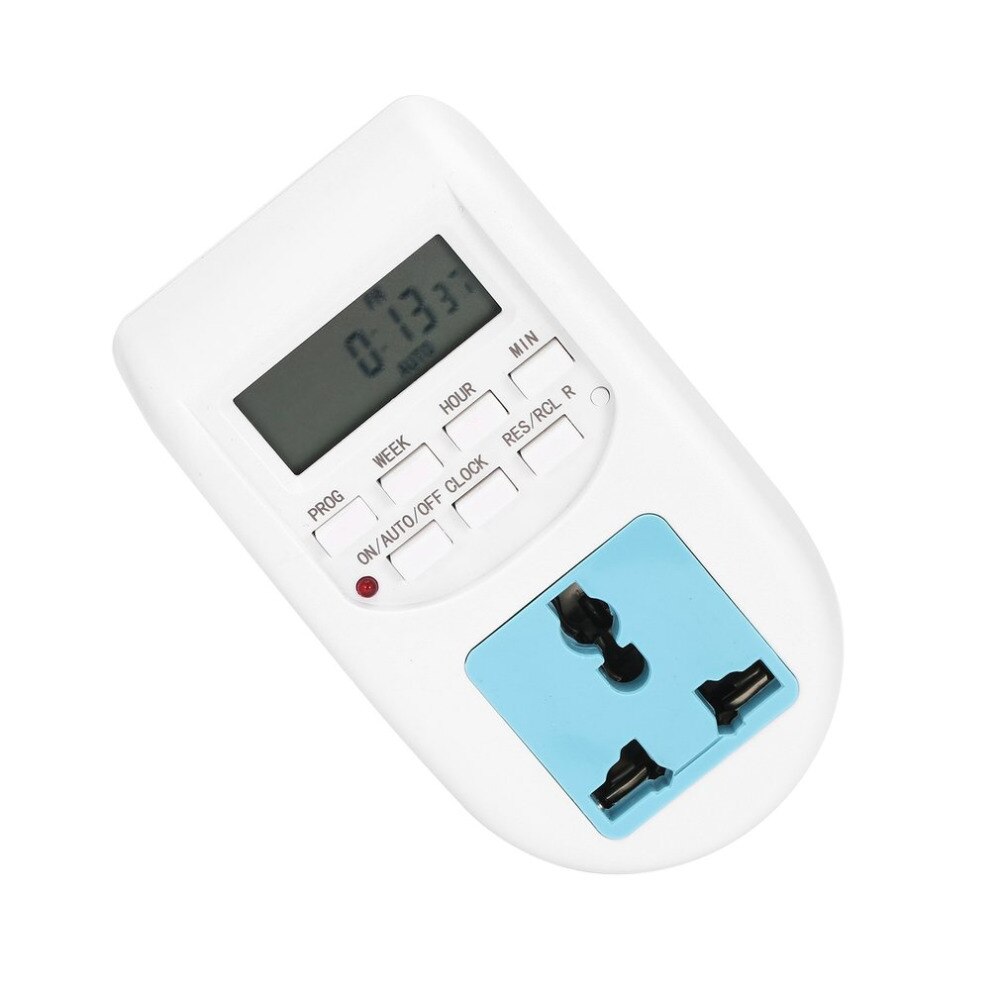 EU Plug Energiebesparende Timer Programmeerbare Elektronische Timer Socket Digital Timer Huishoudelijke Apparaten Voor Thuis Apparaten