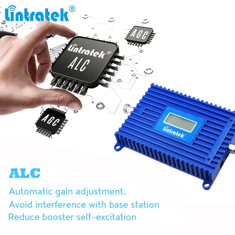 Lintratek Cellular Signal booster GSM 2G 900mhz 70dB handy Signal Booster Repeater GSM 900 MHZ Kommunikation Verstärker