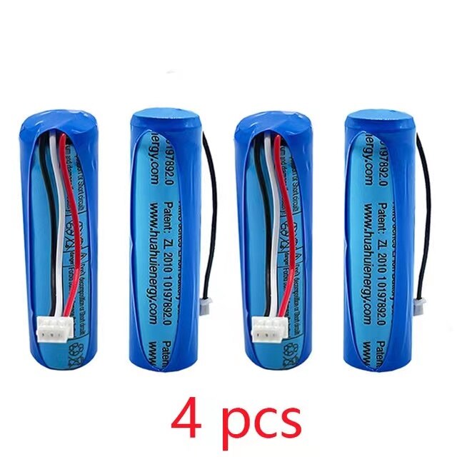 100% original battery, 70mai dash cam A800 hmc1450 backup battery, battery, 3-wire plug, 14x50mm, 3.7 V, 500 MAH,: 4pcs battery