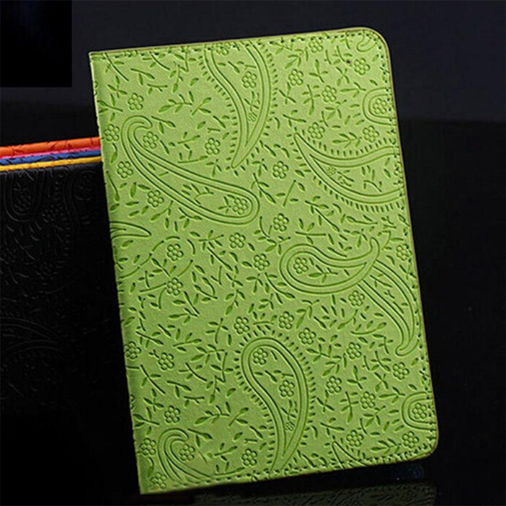 1pc lavendel sedelhållare fodral läder id-kort resebiljettpåse paket passfodral passfodral 10cm*14cm: Grön