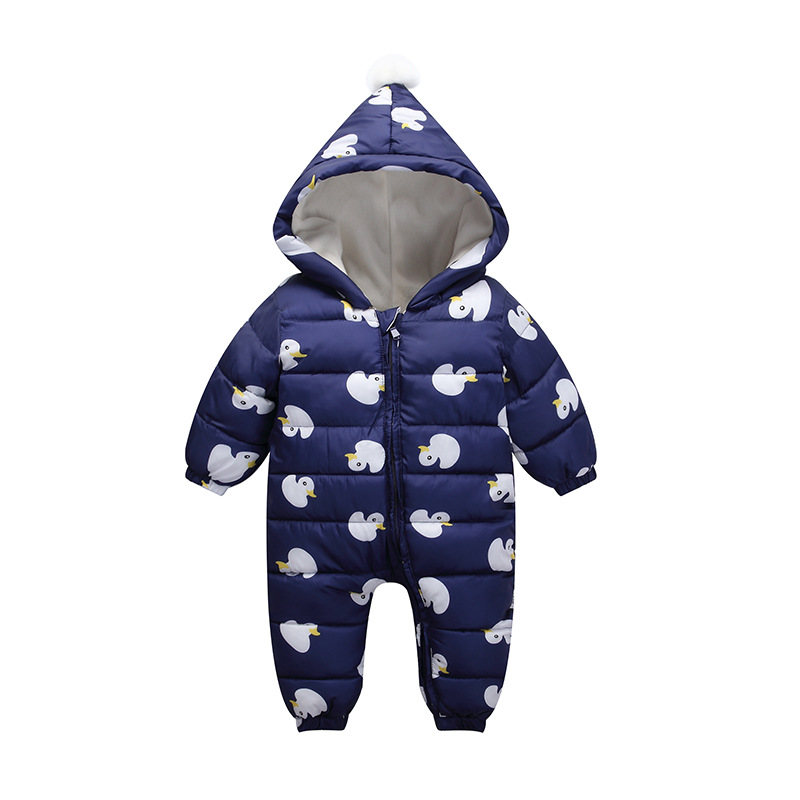 Ontworpen voor Russische winter jumpsuit baby meisje kleding snowsuit jacket voor meisjes jassen Park zuigelingsjongen sneeuw wear