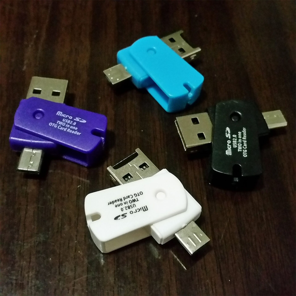 Lecteur de carte T-Flash USB 2.0 durable de pour adaptateur de carte Micro TF #824
