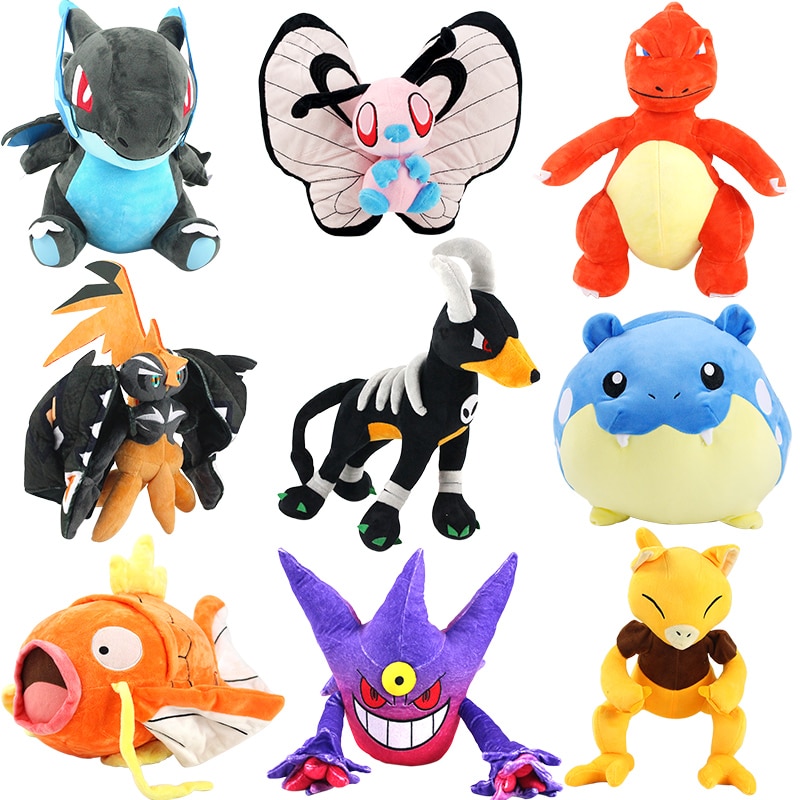 18-34 Centimetri Tapu Koko Houndoom Magikarp Abra Charmeleon Gengar Spheal Charizard Butterfree Giocattoli di Peluche Morbido Peluche Bambola regalo