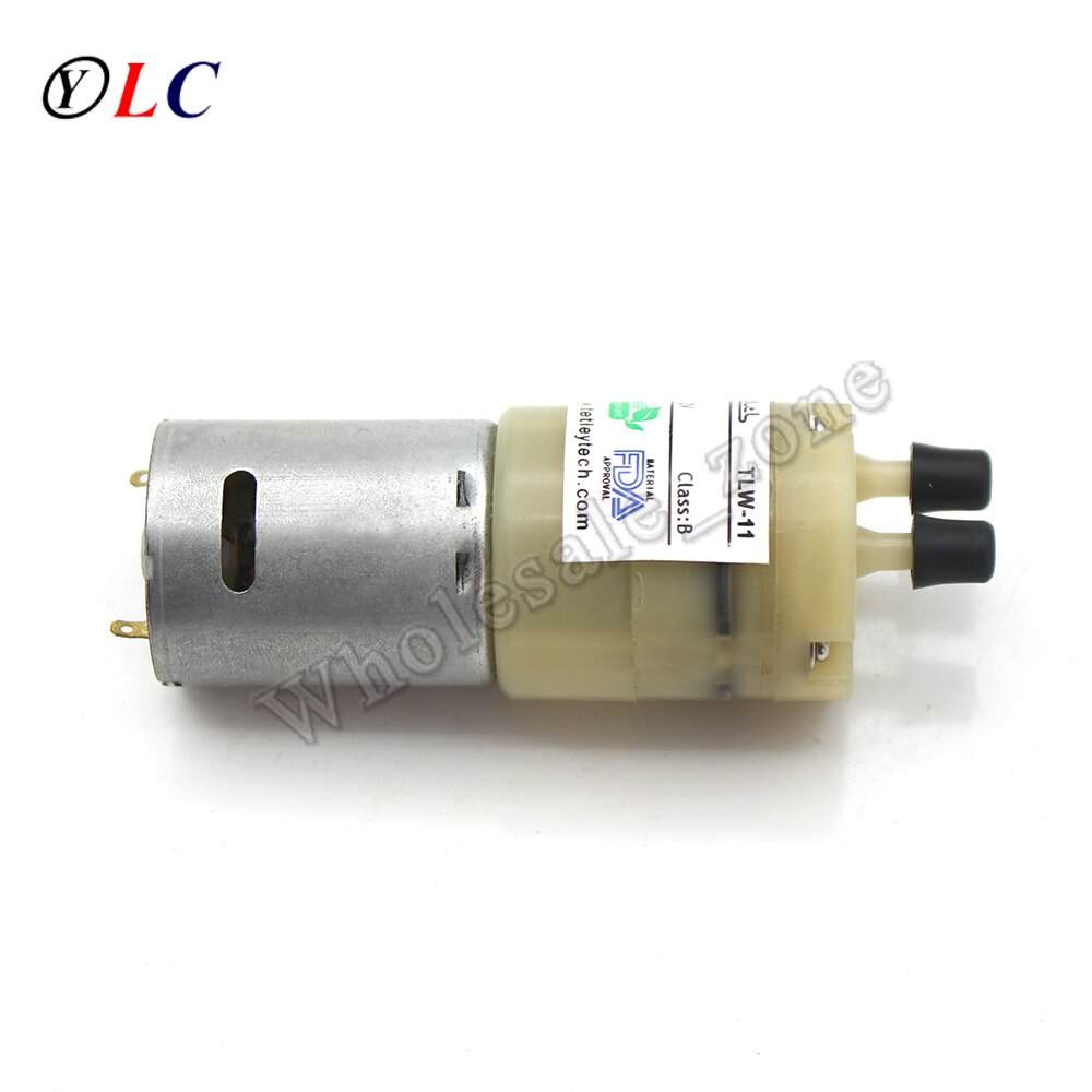 DC Carbon Brush 370 Diaphragm Micro Pump Air Pump / Nylon Pump Body / 12V Aeration Pump  Miniature Diaphragm Self-priming Pump