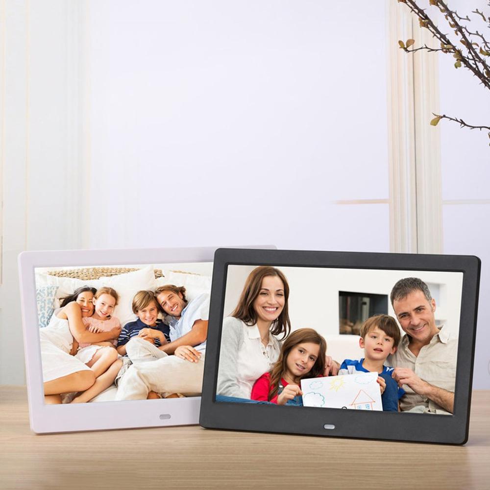 10 inch Screen LED Backlight HD Digital Photo Frame Electronic Album Photo Music Film Full Function Good