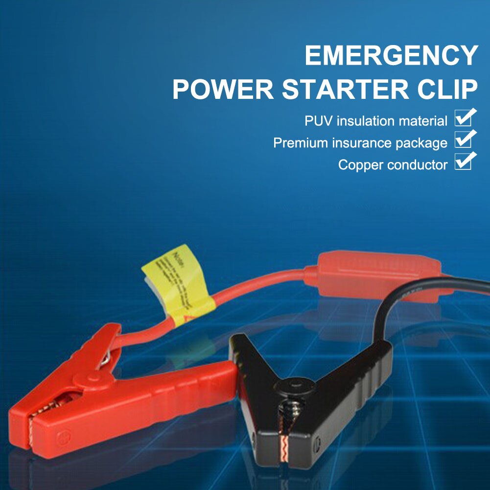 EC5 Plug Connector Car Emergency Start Power Cable Clamp 12V Car Jump Starter Cable Storage Battery Anti-reverse Alligator Clip