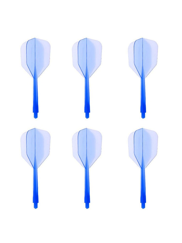6 Pieces Transparent 2BA Thread Dart Shafts And Dart Flights Connection