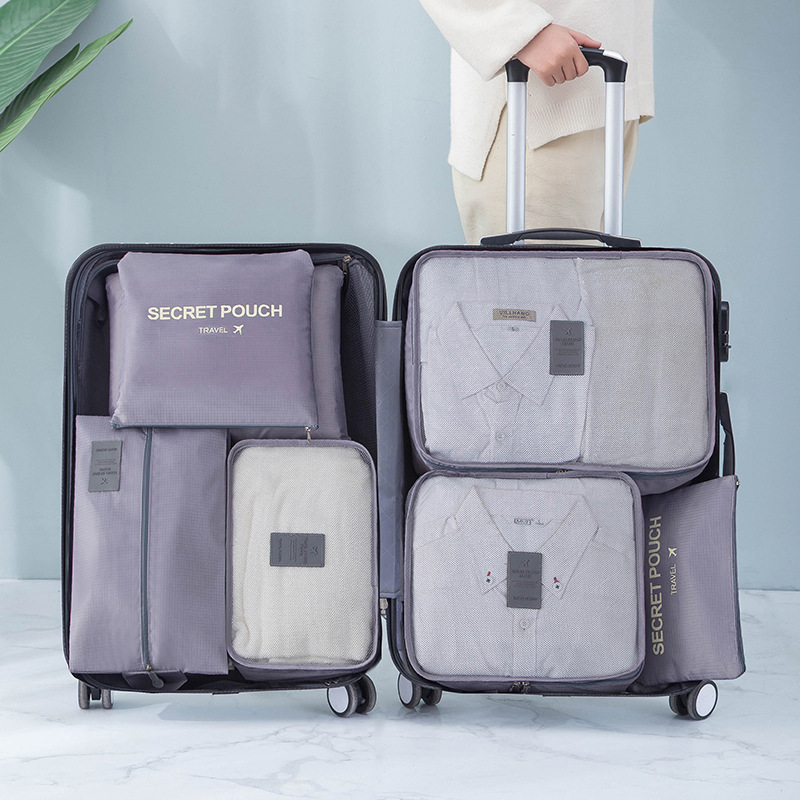 6 stuks reisorganizer opbergtassen draagbare reiskoffer organizer reistas voor dames bagage organizer kleding schoenentas