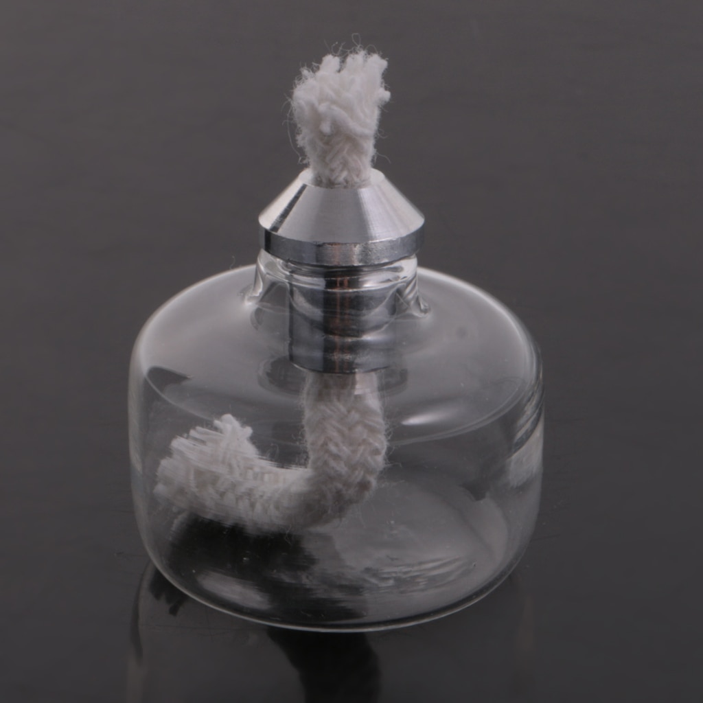 Stirling Motor Accessories Mini Alcohol Lamp with Wick 8ml Teaching Prop