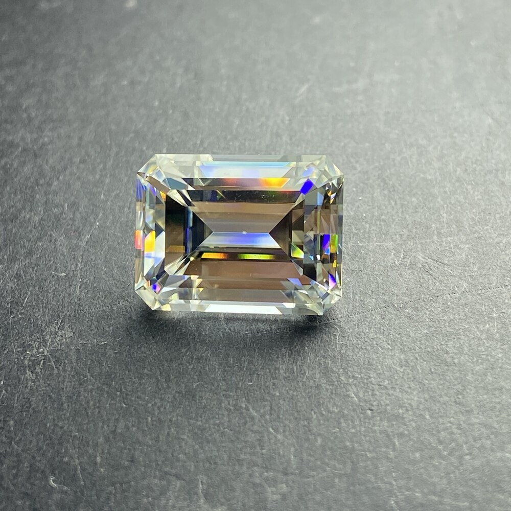 Moissanite Met Gra Certificaat D Vvs Wit Lab Grown Diamond Emerald Cut 3X5Mm Moissanite Losse moissanite Stenen