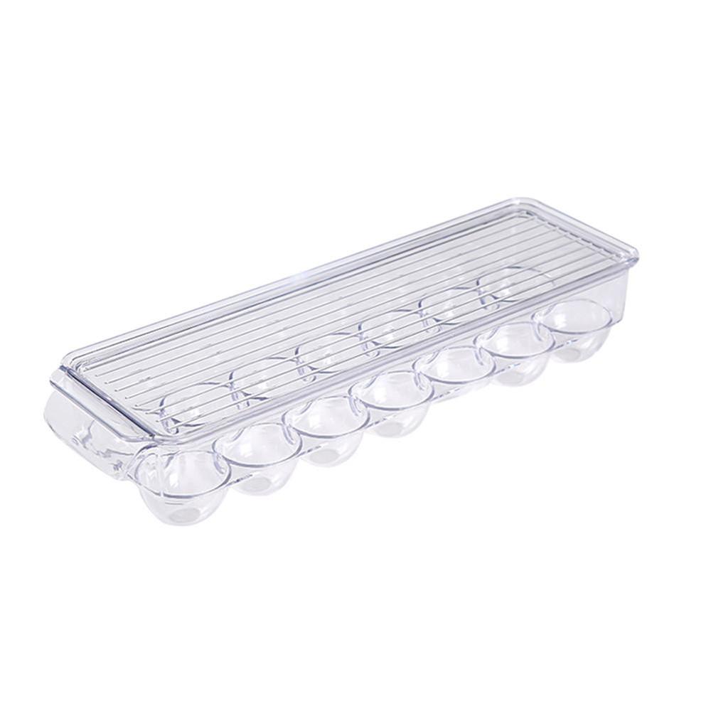 Refrigerator Food Storage Container Box Plastic Fresh Egg Fruit Vegetable Organizer Bins for Kitchen Cabinets Freezer