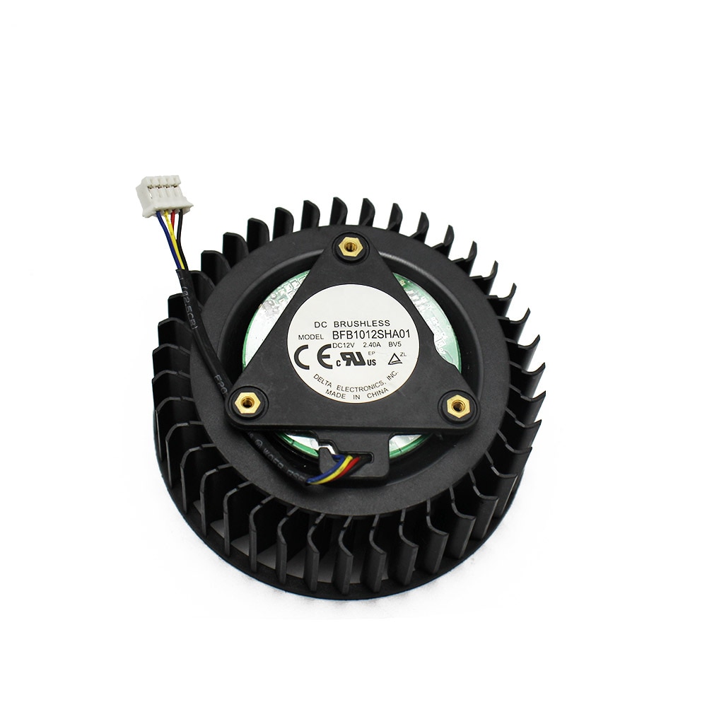 BFB1012SHA01 BV5 RX VEGA56 VEGA64 Cooler Fan For AMD XFX Radeon RX VEGA 64 56 SILVER Graphics Card Fan