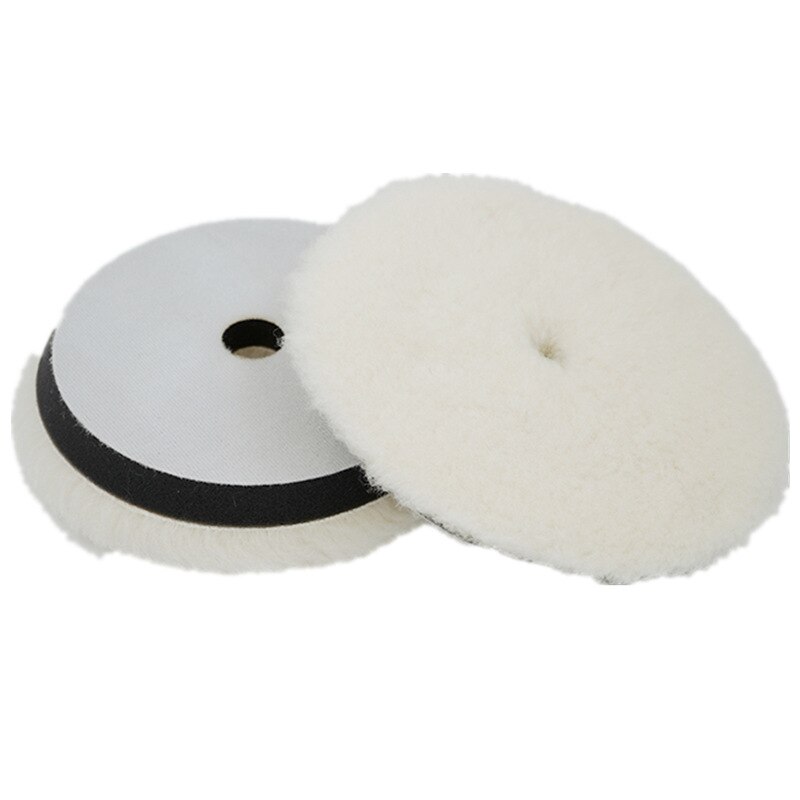 1Pc 7 ''Wol Polijsten Pad Voor Polijstmachine Machine Wassende Buffing Auto Paint Care Polijstmachine Pads Disco De Pulido auto Accessoires