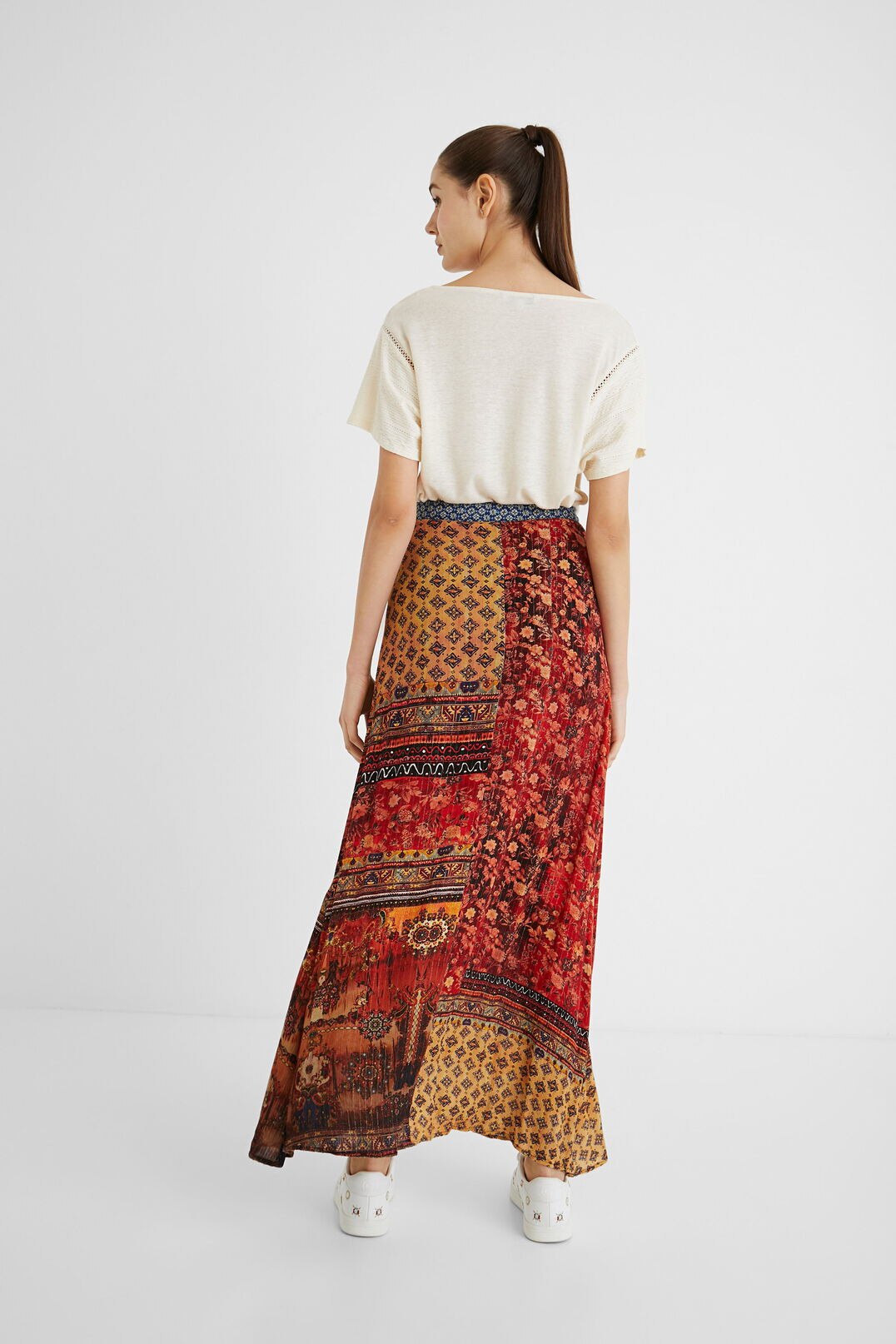 Spanish Bohemian long skirt