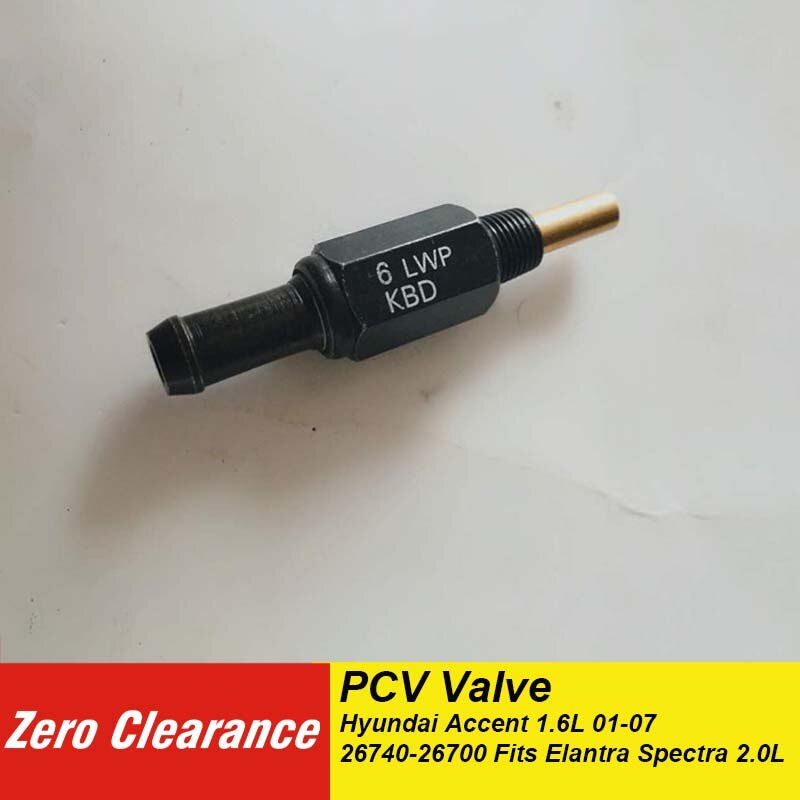 2674026700 Válvula de Escape Da Válvula PCV 1.6L PCV Válvula Para Hyundai Accent 2001-2007 para Elantra 2.0L Spectra 26740-26700