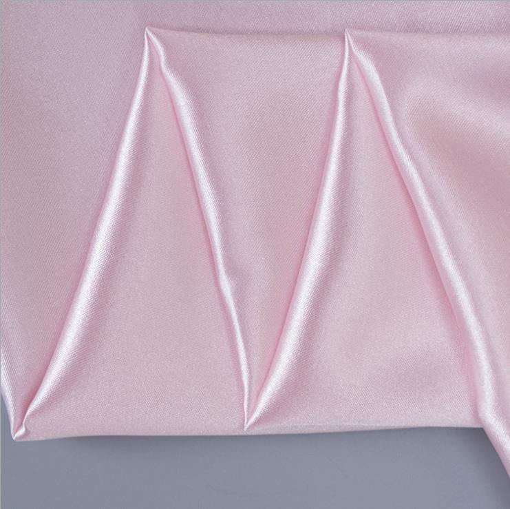 150cm width polyester satin fabric for dress lining, scarf, table cloth, curtain patchwork by meter