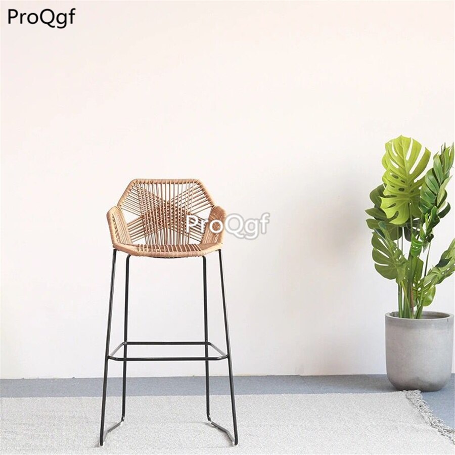 Illustration of Minimalist Single Seat Barstools