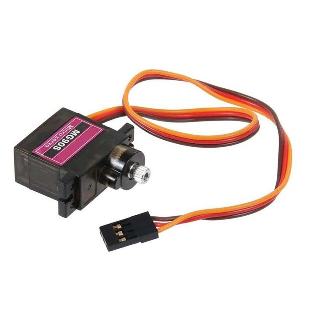 1PC MG90S Micro Metal Gear 9g Servo for RC Plane Helicopter Boat Car 360° MG90S RC Metal Gear Speed & Torque Micro Servo: Default Title