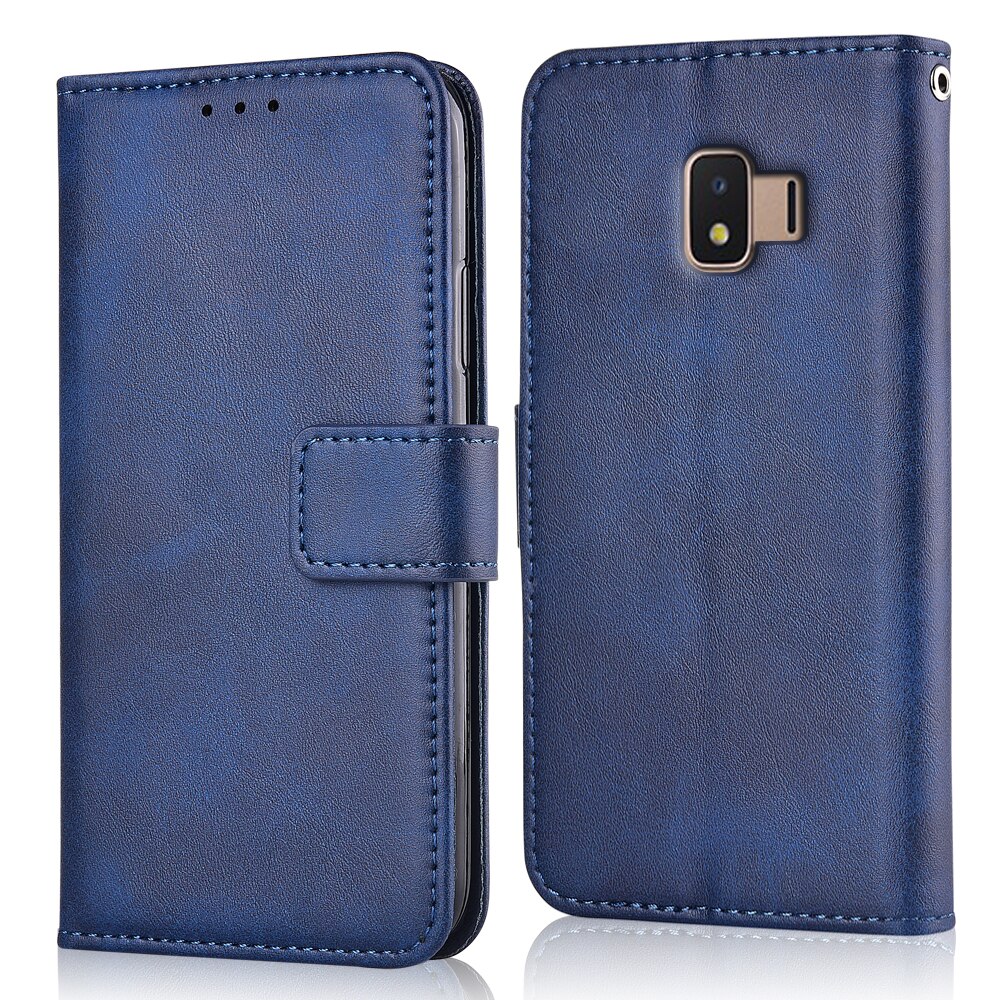 Leather Case Voor Samsung Galaxy J2 Core J260 J260F SM-J260F Case Back Cover Voor Samsung J2 Core J260F Telefoon Flip case J2Core