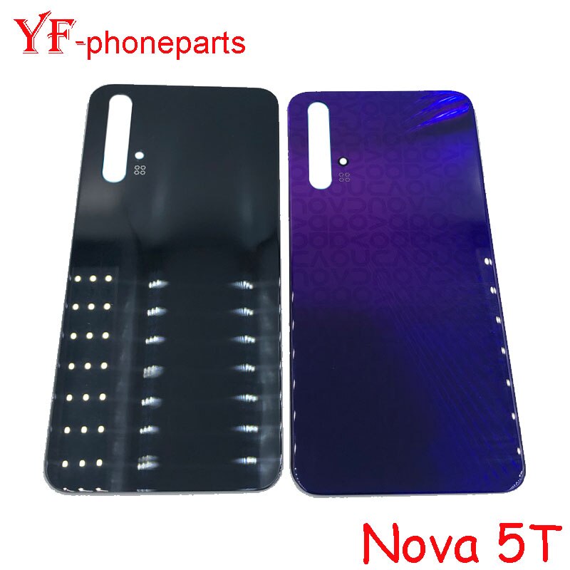 Voor Huawei Nova 5T Terug Batterij Cover Rear Panel Deur Behuizing Geval Reparatie Onderdelen