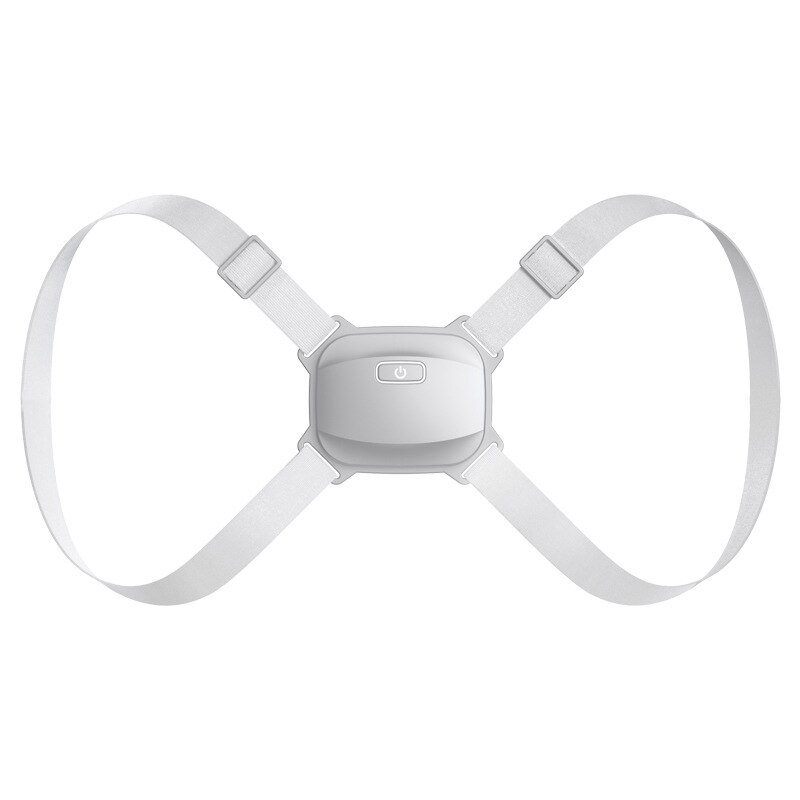 Corrector de postura de espalda ajustable para hombre y mujer, conjunto de arnés de seguridad, protección laboral, soporte de hombro sentado en forma recta: C