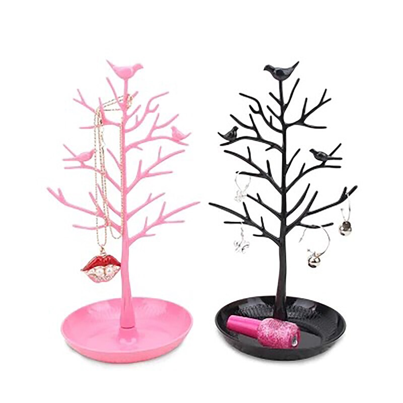Earrings Necklace Ring Bracelet Jewelry Display Stand Tray Tree Watch Storage Racks Jewelry Organizer Holder