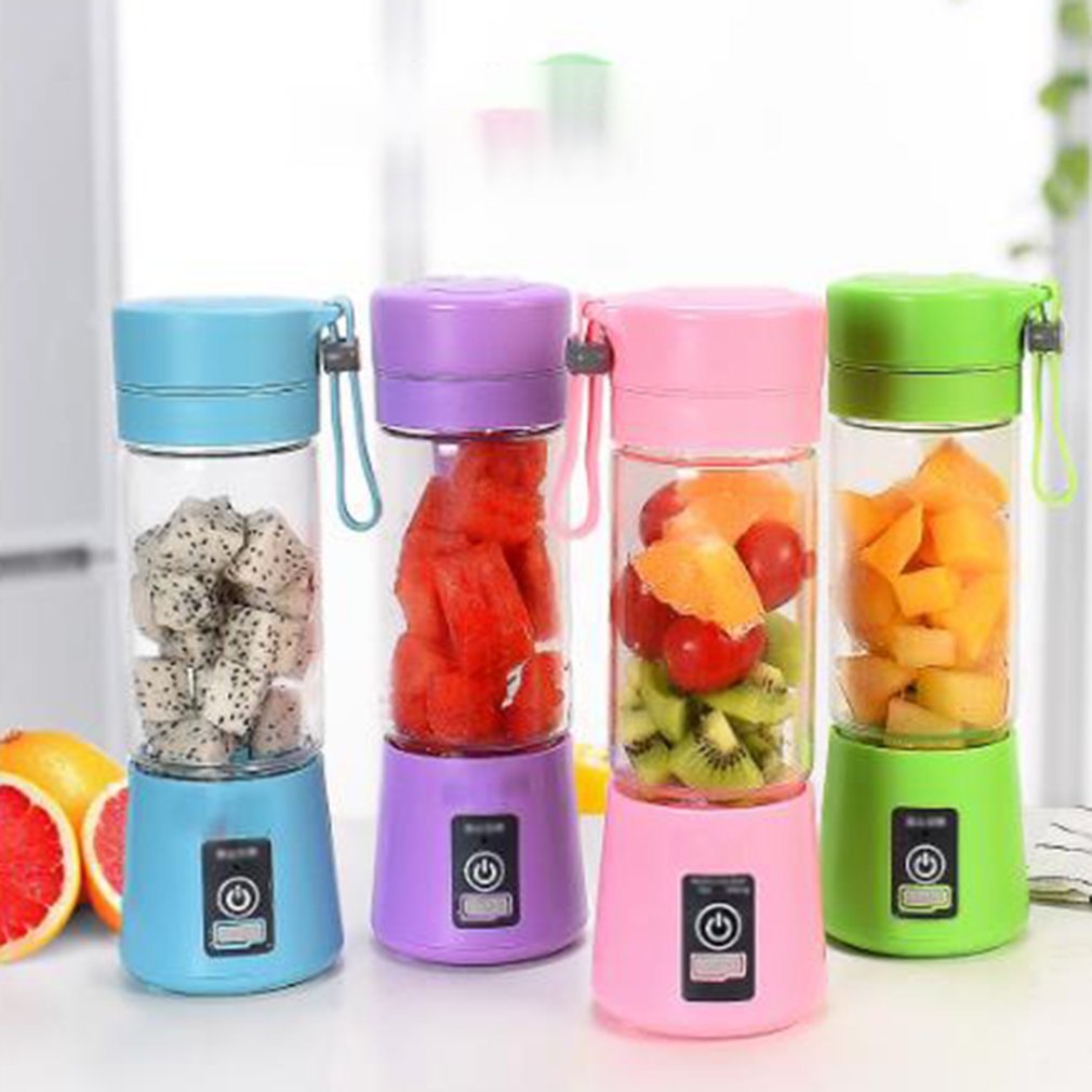 Portable Electric Juice Cup USB Electric Fruit Juicer Handheld Smoothie Maker Juice Cup USB Blender Charging Cable