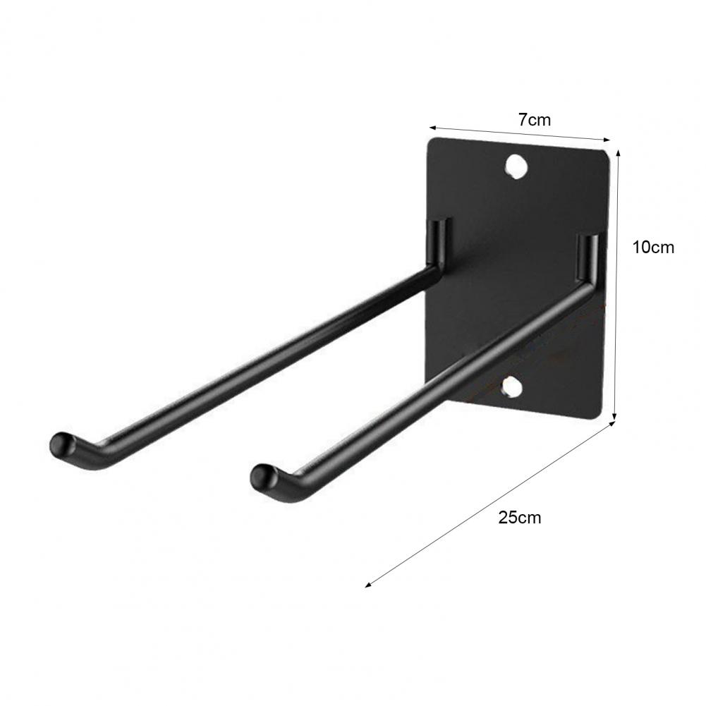 Heavy Duty Storage Rack Tool Organizer Heavy Duty Wall Mounted Storage Rack with 150lbs Load Capacity Double Hook for Organizing