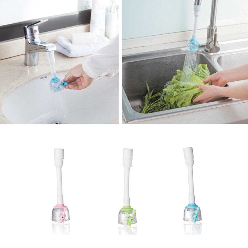 Kitchen Faucet Splash Sprinkler Head Shower Adjustable Water-Saving Impurity Filtration Faucet Extenders Kitchen Bathroom Gadget