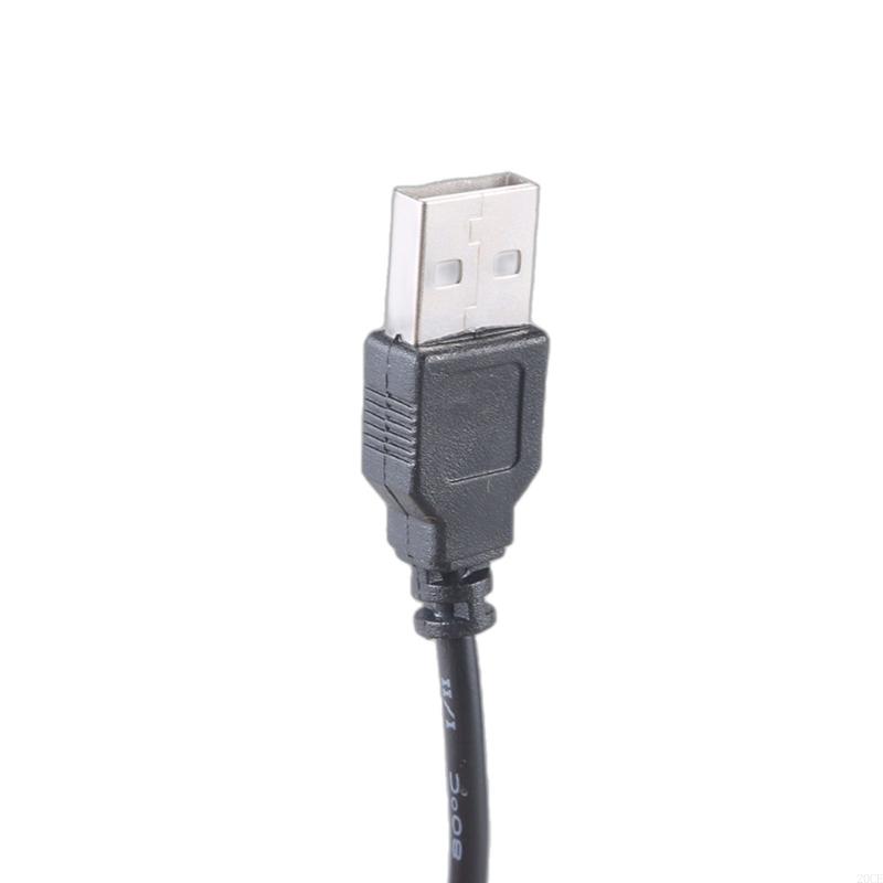 20ce x 5v usb-vifte med høy luftstrøm, tre vifter, kjøling for ruter, tv-boks, mikro, datamaskin, elektronikk, 1400 o/min, hastighet , 45 cfm, luftstrøm