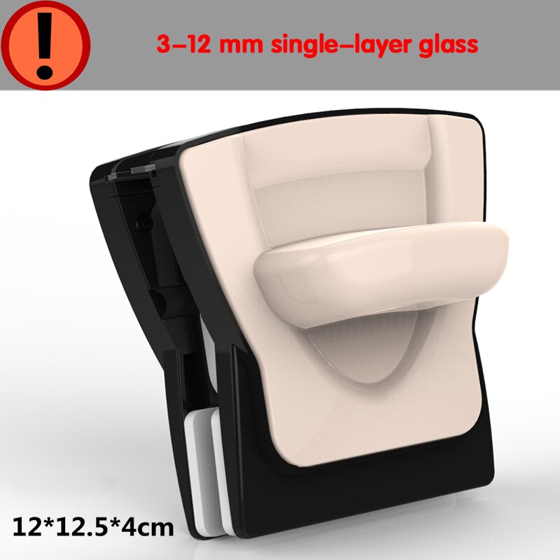3-35MMMagnetic Modulation Double-sided Glass Cleaning Single Double Three-layer Glass Window Cleaner Glass Strong Magnetic: 3-10mm