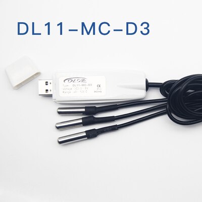 DL11-MC serial port USB temperature sensor MODBUS transmitter Industrial waterproof and dustproof High precision probe: DL11-MC-D3