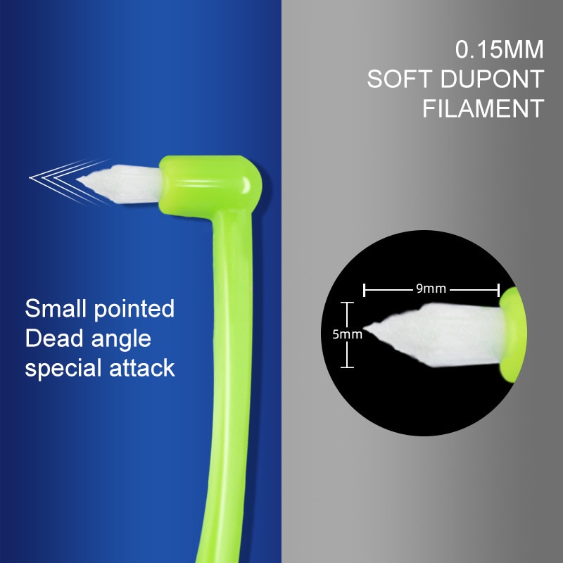 Orthodontic Toothbrush Small Head Soft Hair floss cleaner Interdental brush Oral hygiene Tooth Care Tools