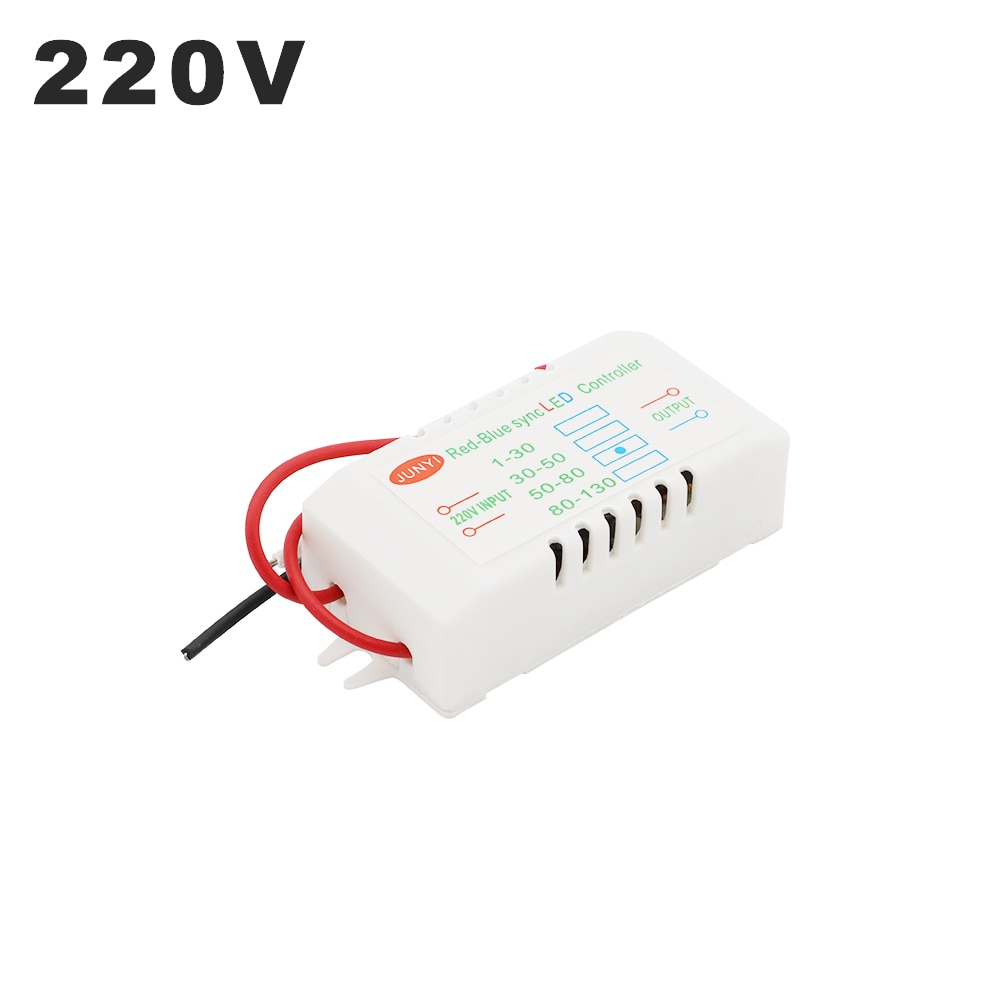 220v input rød-blå synkron dobbelt controller sync led dedikeret 1-80 stk elektronisk transformer strømforsyning led driver