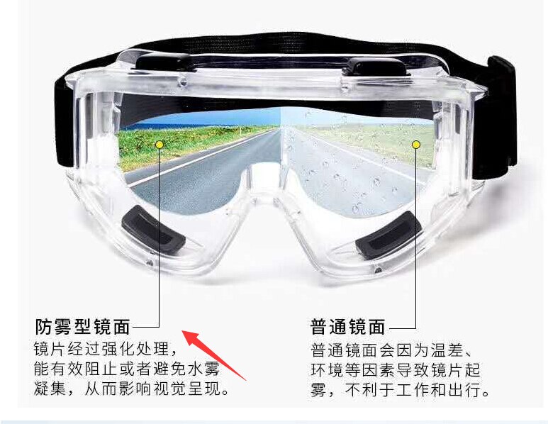 Full Face Cover Anti Virus Safety Glasses Women Men Protection Transparent Anti Spray Waterproof Lab Work Safety Goggles