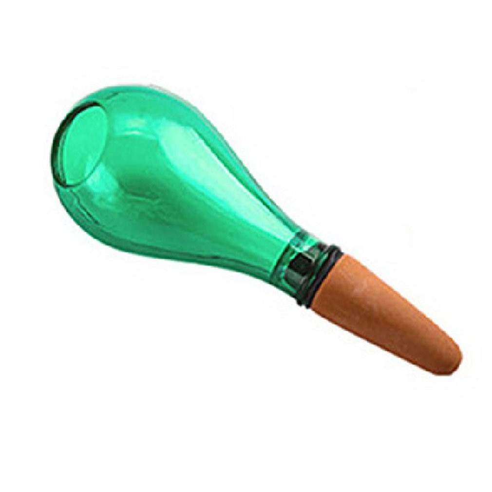 Ceramic Automatic Water Seepage Device Watering Artifact Gardening Potted Plant Ceramic Water Dropper: Green